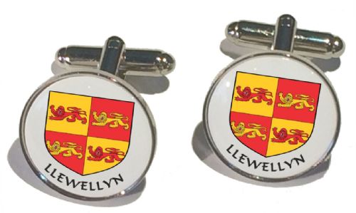 Family Crest Cufflinks Rnd